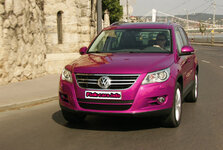 Pink paint job on Volkswagen Tiguan.jpg